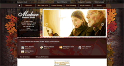 Desktop Screenshot of maharfuneralhome.com